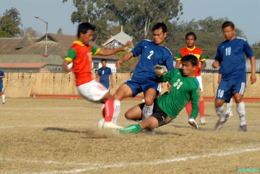 Quarter-Final : TRAU, Kwakeithel Vs Assam Rifle  at 56th CC Meet Football :: 12 January, 2013