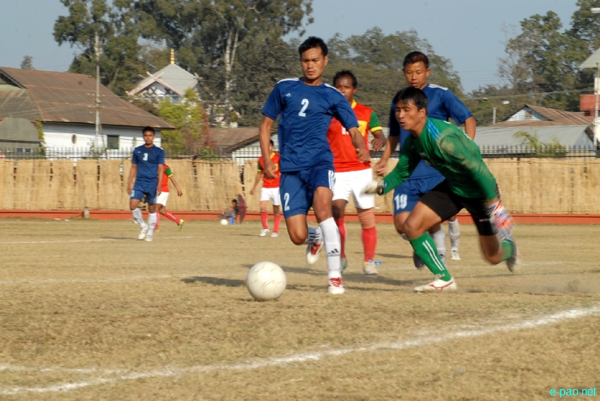 Quarter-Final : TRAU, Kwakeithel Vs Assam Rifle  at 56th CC Meet Football :: 12 January, 2013