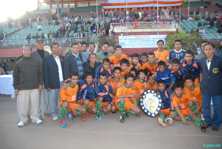 Final : NEROCA, Sangakpham Vs ARC, Shillong at 56th CC Meet Football :: 18 January, 2013