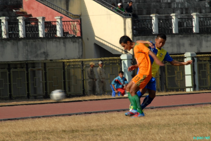 Semi-Final : NEROCA, Sangakpham Vs KSC, Lambulane at 56th CC Meet Football :: 16 January, 2013