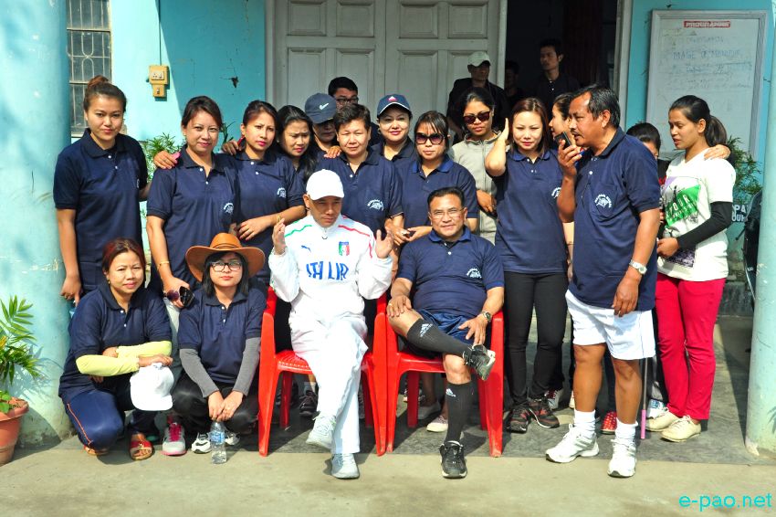 6th Journalists' Sports Meet: Opening Day with Torch rally from Kangla to Manipur Press Club :: March 22 2016