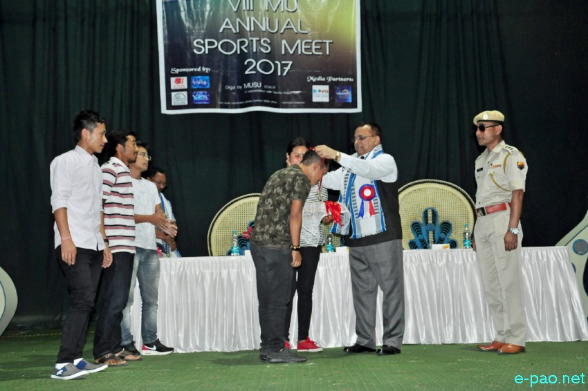 Prize Distribution and Closing Ceremony of 8th MU Annual Sports Meet 2017  ::  06th May 2017