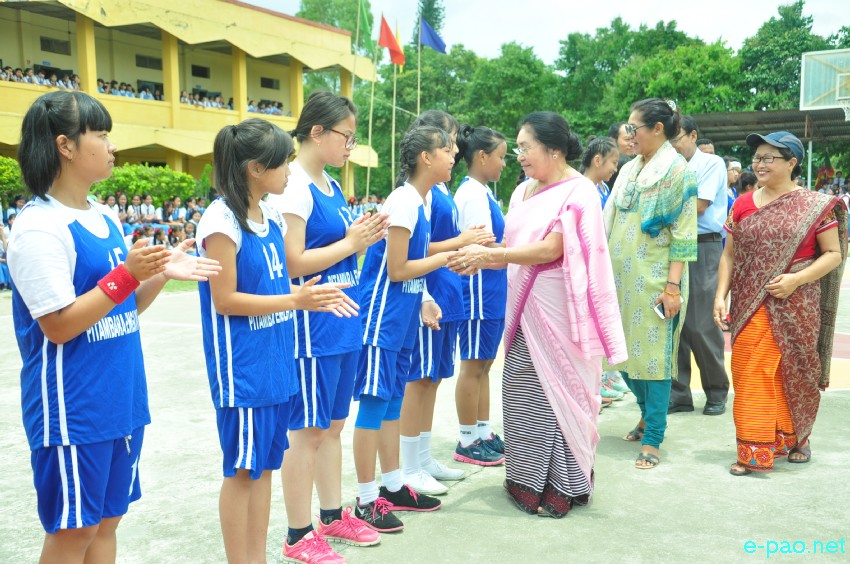 RK Sanatombi Devi Vidyalaya Inter School Girls Basketball Tournament :: 25 May 2018