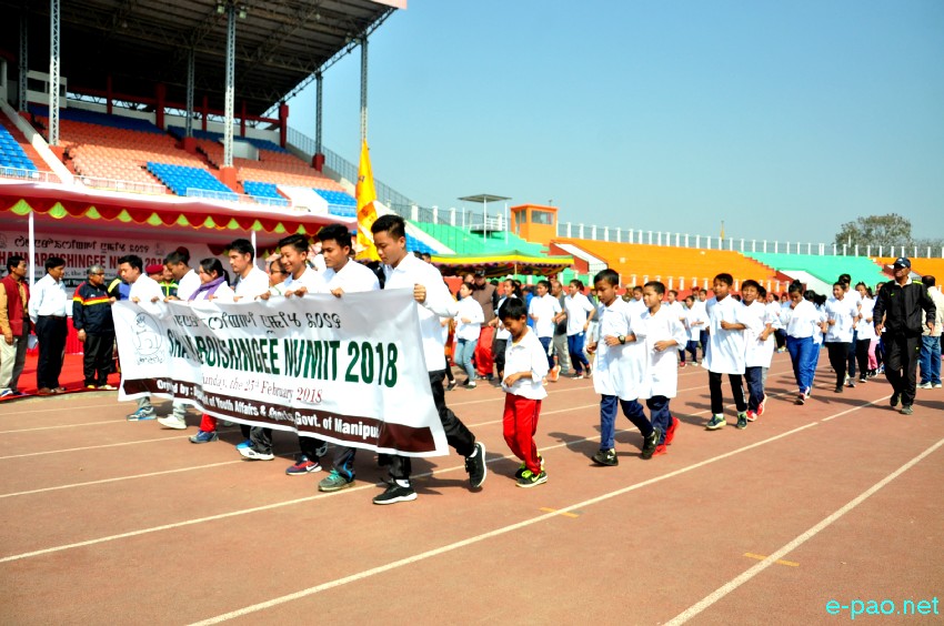 Sannaroisingee Numit 2018 : Players' Day at Main Studium, Khuman Lampak Sports Complex :: 25 February 2018