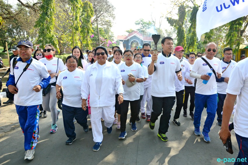 Torch Rally of 10th Journalist Sports Meet at Kangla :: March 08, 2020