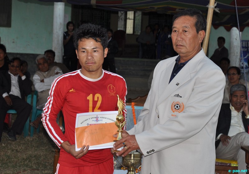 Final Match of  9th DSA Trophy N Bhubon Memorial State Level Invitation Football Tournament 2013 at Kakching :: February 23 2013