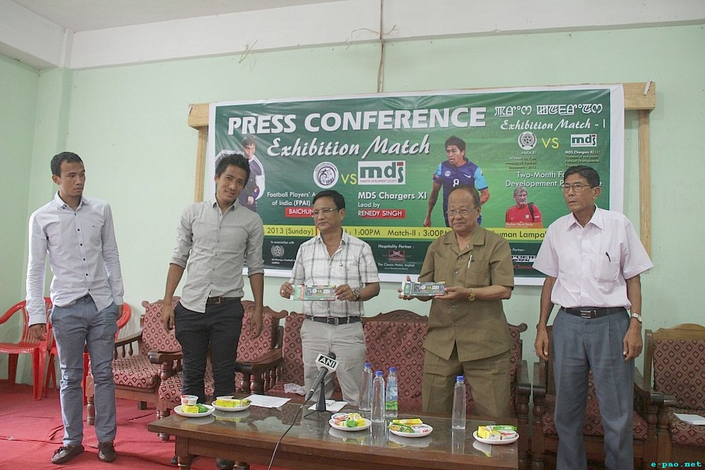 Ticket Launching Function by MDS (Manipur Development society ) for Football Exhibition Matches :: 25 June 2013