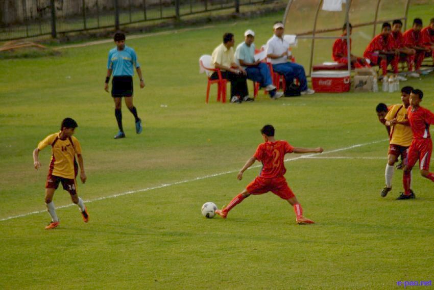 Manipur defeated Punjab by 2-1 at Manchester United Premier Cup Football 2013 India Finals at Jamshedpur :: 01 May 2013