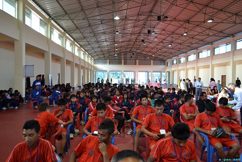 Two months residential football training camp with Stephen David Darby as chief coach at Indoor Stadium, Khuman Lampak :: May 5 2013