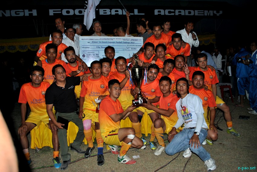 1st Xenoh Corporate Challenge Football Final Match at TBSFA Taobungkhok Imphal  :: 18 March 2013