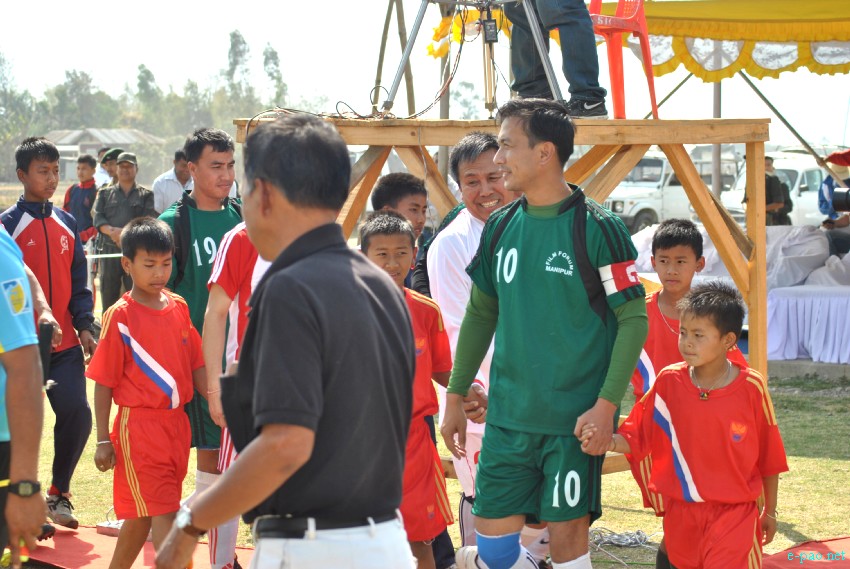 FilmStars Vs MLAs : 1st Xenoh Corporate Challenge Football at TBSFA Taobungkhok Imphal  :: 18 March 2013
