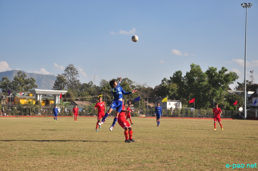 58th CC Meet Football Tournament - KLASA, Keinou Vs UPAA, Kiyamgei at Mapal Kangjeibung :: 17 Dec 2014