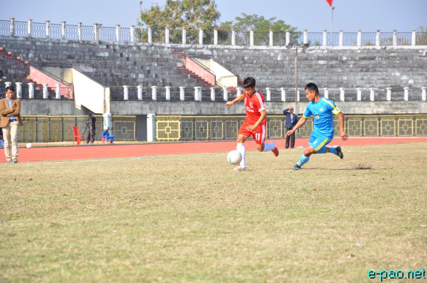 58th CC Meet Football Tournament - 1st Semifinal match: TRUGPU, Nambol Vs ARC, Shillong at Khuman Lampak :: January 11 2015