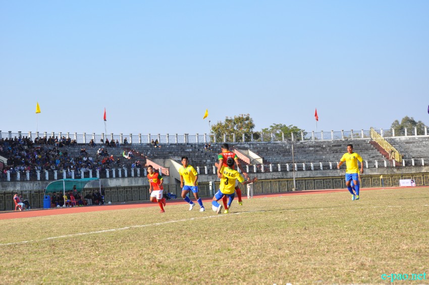 58th CC Meet Football Tournament - 2nd Semifinal match: TRAU, Kwakeithel Vs MPSC  at Khuman Lampak, Imphal :: January 12 2015