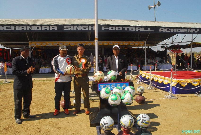 Tibet Team Welcome at Spring Ladies football festival 2014  at TBSFA ground Taobungkhok  :: 13 - 17 Feb 2014