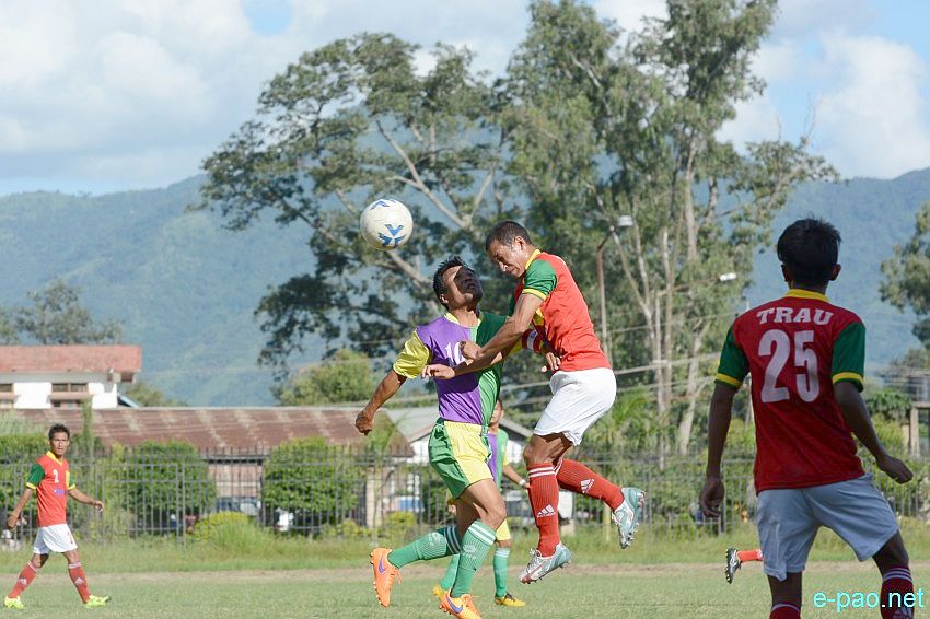 10th Manipur State Football League 2015 - TRAU Vs NACO at Pologround :: 16 September 2015