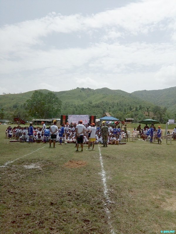 Soccer Festival for School Girls at Andro, Manipur ::  26th May 2016