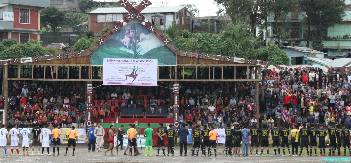 Football friendly match between 'Maniwood' vs 'Haolywood' at TNL Ground Ukhrul :: September 27 2017