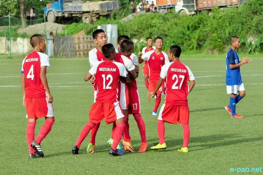 Sub-Junior Boys National Football Championship for North East Zone at Khuman Lampak :: 30 August 2017