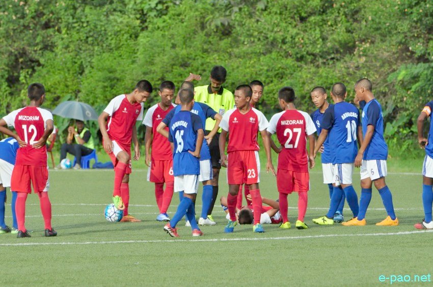 Sub-Junior Boys National Football Championship for North East Zone at Khuman Lampak :: 30 August 2017