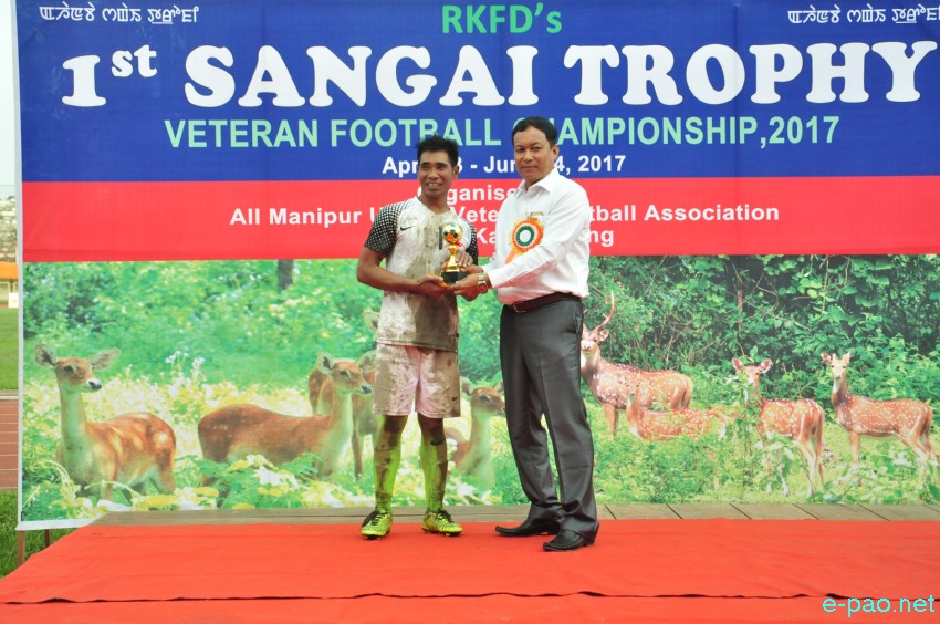 Final Match :  1st RKFD Sangai Trophy Veteran Football Championship at Khuman Lampak :: June 04 2017