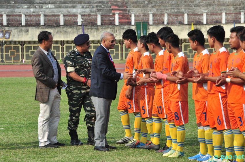 7th Shaheed Manoranjan Singh Memorial CRPF football tournament at Khuman Lampak :: March 23 2017