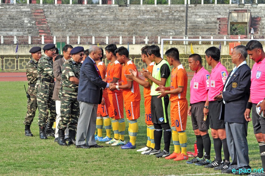 7th Shaheed Manoranjan Singh Memorial CRPF football tournament at Khuman Lampak :: March 23 2017
