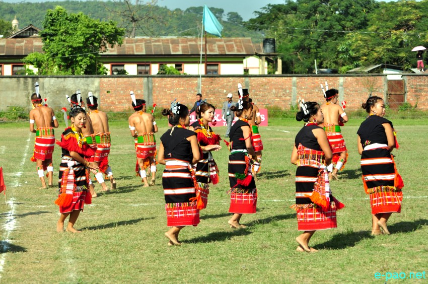 Kabui Dance : 11th Jadonang Memorial Football Tournament at THAU Ground, Thangmeiband :: 11 November 2017