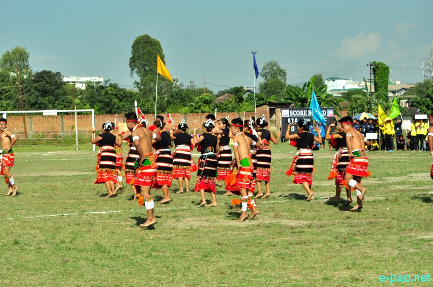Kabui Dance : 11th Jadonang Memorial Football Tournament at THAU Ground, Thangmeiband :: 11 November 2017