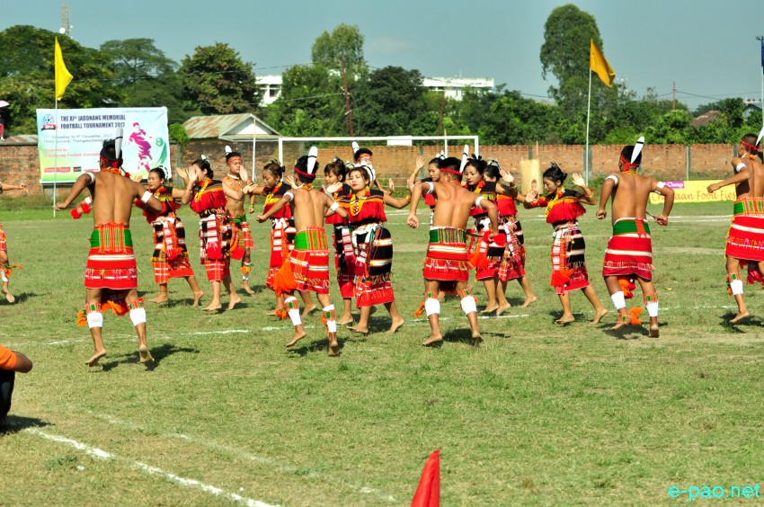 Kabui Dance : 11th Jadonang Memorial Football Tournament at THAU Ground, Thangmeiband :: 11 November 2017