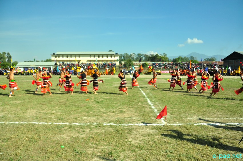 Kabui Dance : 11th Jadonang Memorial Football Tournament at THAU Ground, Thangmeiband :: 11 November 2017