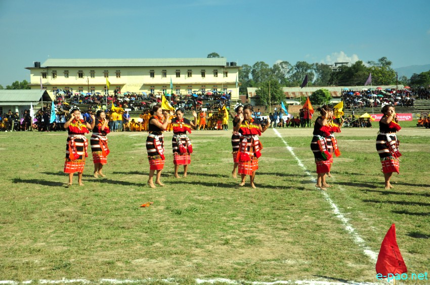 Kabui Dance : 11th Jadonang Memorial Football Tournament at THAU Ground, Thangmeiband :: 11 November 2017