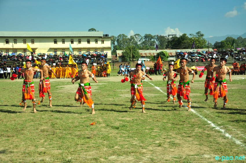 Kabui Dance : 11th Jadonang Memorial Football Tournament at THAU Ground, Thangmeiband :: 11 November 2017