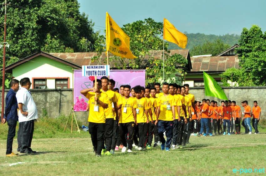 Opening Ceremony : 11th Jadonang Memorial Football Tournament at THAU Ground, Thangmeiband :: 11 November 2017