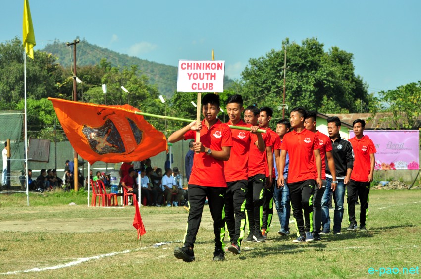 Opening Ceremony : 11th Jadonang Memorial Football Tournament at THAU Ground, Thangmeiband :: 11 November 2017