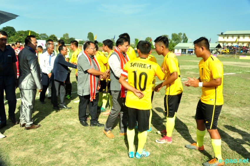Opening Match : 11th Jadonang Memorial Football Tournament at THAU Ground, Thangmeiband :: 11 November 2017