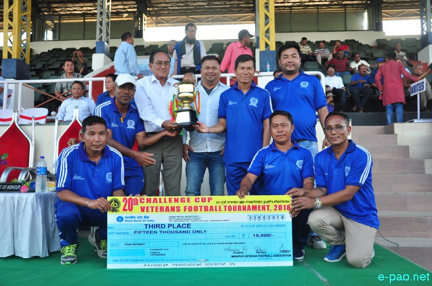 20th Challenge Cup Veterans Football Tournament at Mapal Kangjeibung  :: 22 May 2018