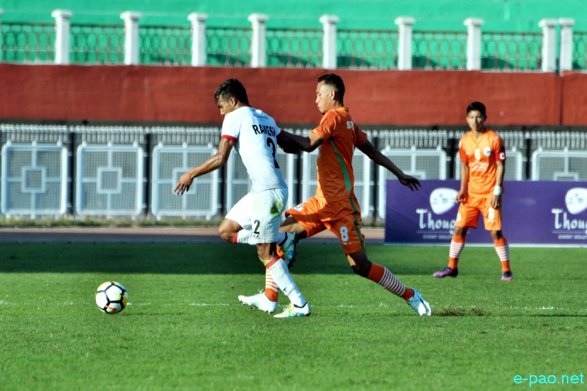 NEROCA FC Vs Shillong Lajong - I-League Football match at Main Stadium, Khuman Lampak  :: 24 January 2018