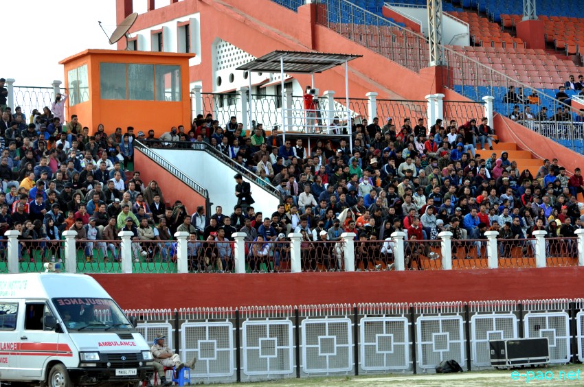 NEROCA FC Vs Churchill Brothers FC - I-League Football match at Main Stadium, Khuman Lampak  :: 14th February 2018