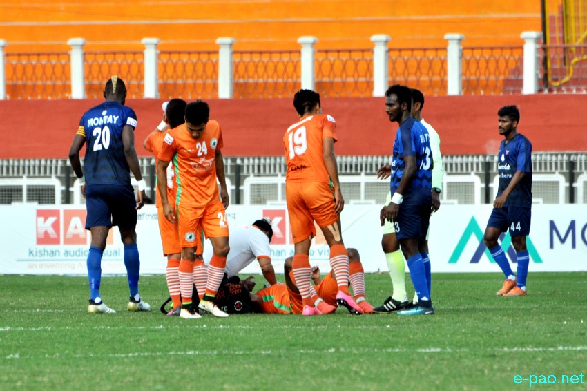 NEROCA FC Vs Churchill Brothers FC - I-League Football match at Main Stadium, Khuman Lampak  :: 14th February 2018