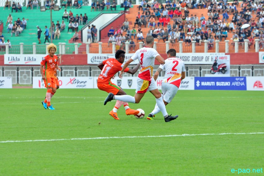 NEROCA FC Vs East Bengal - I-League Football match at Main Stadium, Khuman Lampak  :: 27th October 2018