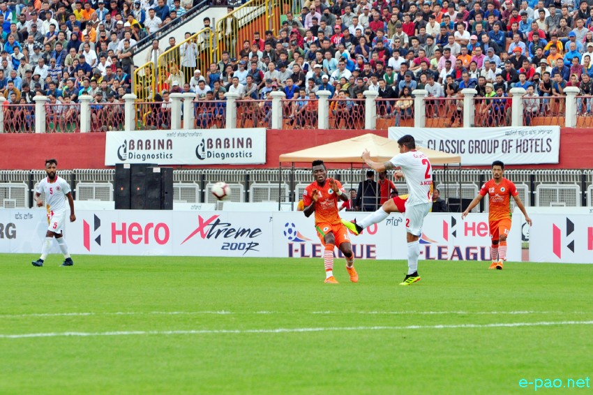 NEROCA FC Vs East Bengal - I-League Football match at Main Stadium, Khuman Lampak  :: 27th October 2018