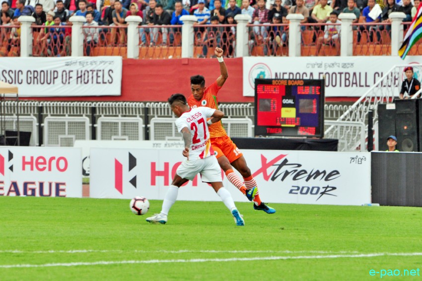 NEROCA FC Vs East Bengal - I-League Football match at Main Stadium, Khuman Lampak  :: 27th October 2018