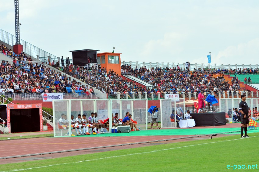 NEROCA FC Vs East Bengal - I-League Football match at Main Stadium, Khuman Lampak  :: 27th October 2018