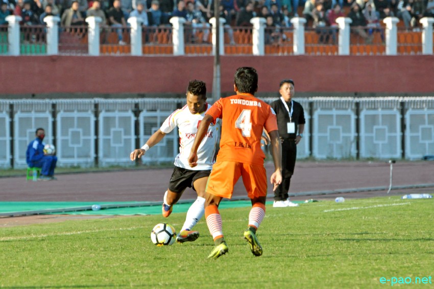 NEROCA FC Vs East Bengal  - I-League Football match at Main Stadium, Khuman Lampak  :: 30 December 2017