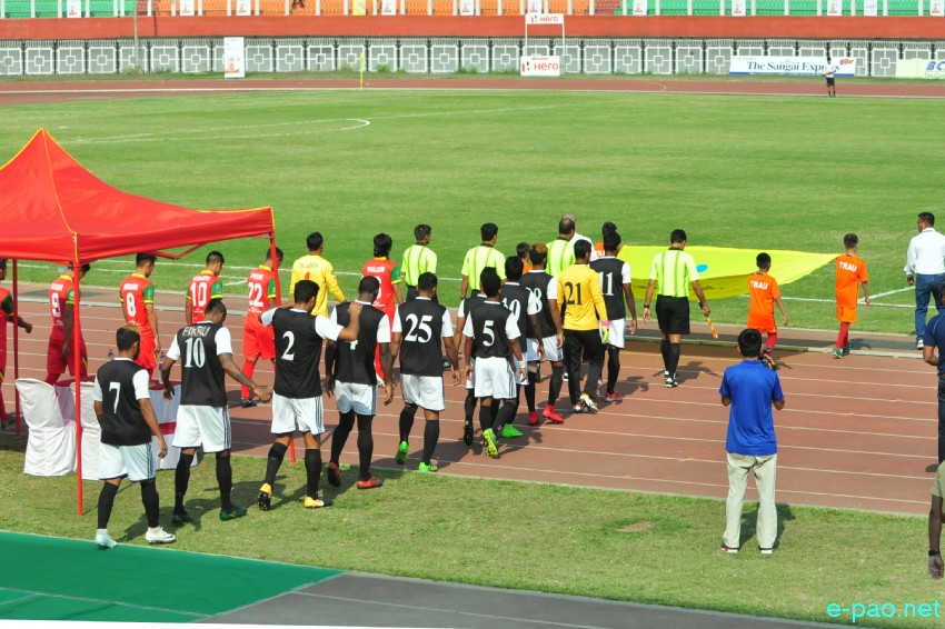 2nd Division League : Tiddim Road Athletic Union Football Club (TRAU) Vs Mohammedan Sporting Club  at Khuman Lampak :: 5 April 2018