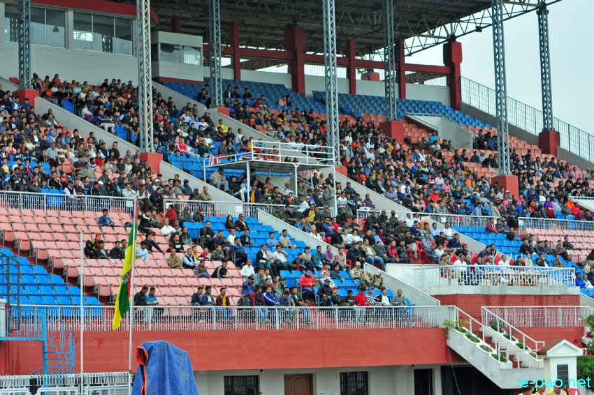 2nd Division League : Tiddim Road Athletic Union Football Club (TRAU) Vs Bengaluru FC at Khuman Lampak :: 21 April 2018