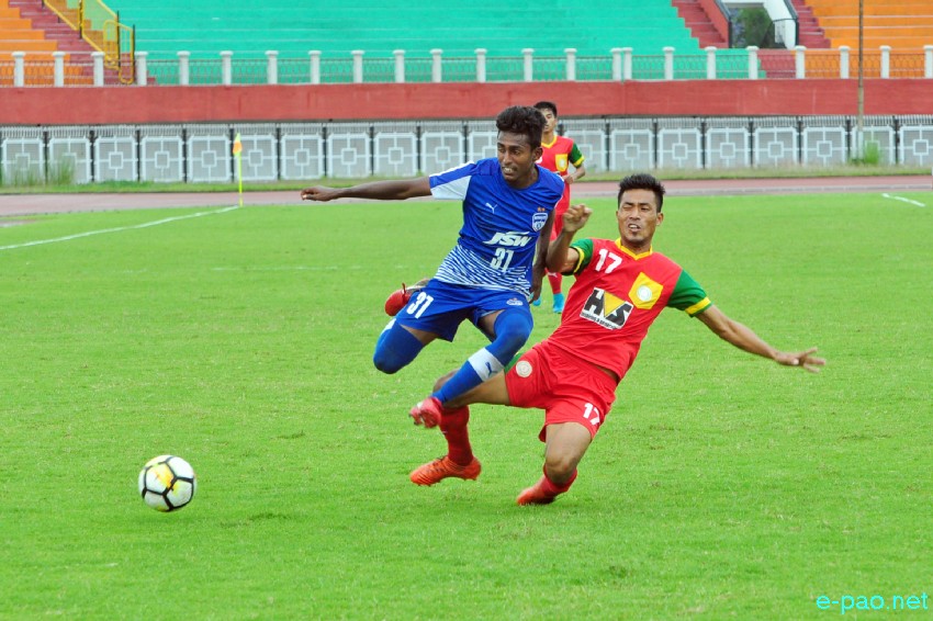 2nd Division League : Tiddim Road Athletic Union Football Club (TRAU) Vs Bengaluru FC at Khuman Lampak :: 21 April 2018