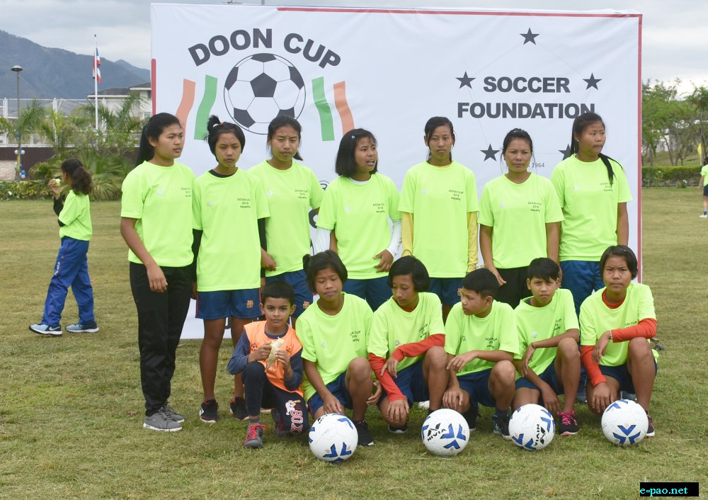 Girls of Andro High School (Andro AMMA FC) won 4th All Indian School Girls - 7 a side tournament - Doon Cup - at Dehradun  :: 17-20 April 2019