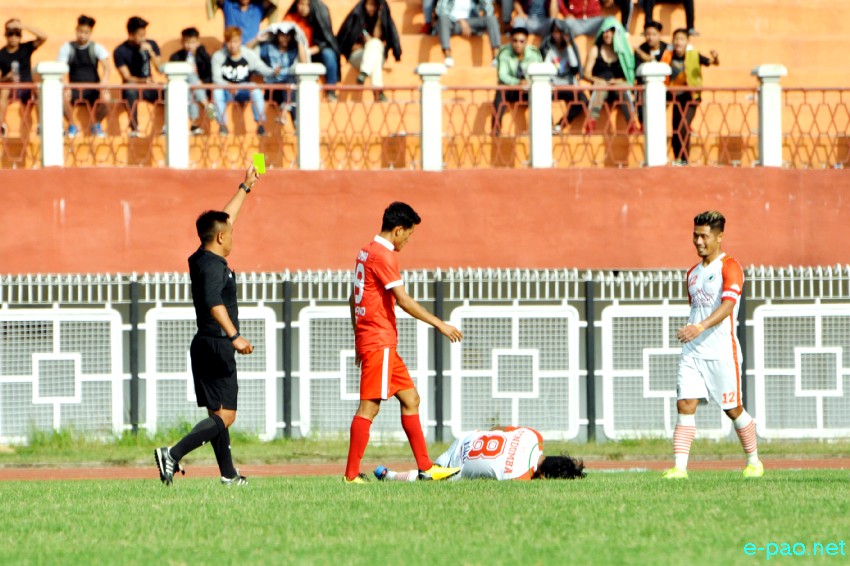  Final of 61st Sir Churachand Memorial Football Tournament : NEROCA FC Vs SU Sagolband at Khuman Lampak :: 10 April 2019 